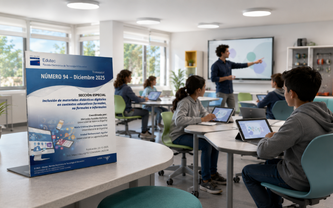 Los materiales didácticos digitales: una sección especial en la revista EDUTEC